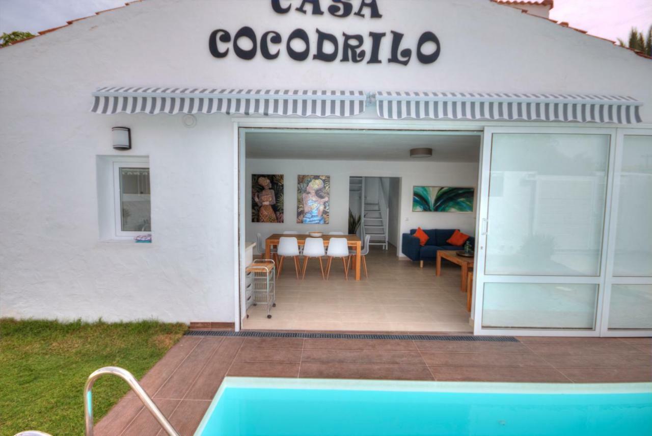 Villa Casa Cocodrilo Playa del Inglés Exterior foto